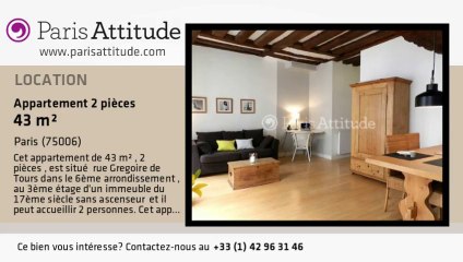 Appartement 1 Chambre à louer - St Germain, Paris - Ref. 1968
