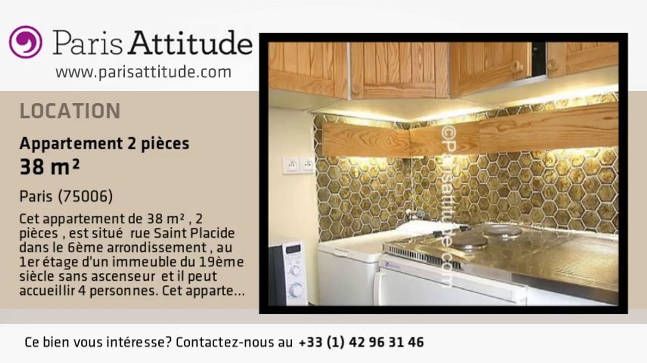 Appartement 1 Chambre à louer - St Placide, Paris - Ref. 6003