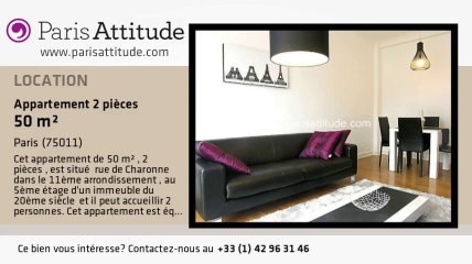 Appartement 1 Chambre à louer - Charonne, Paris - Ref. 6110
