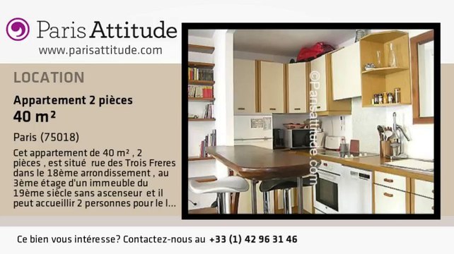 Appartement 1 Chambre à louer - Sacré Cœur, Paris - Ref. 6416