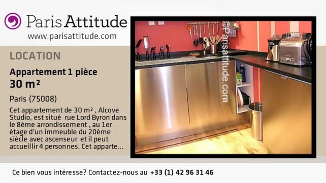 Appartement Alcove Studio à louer - Arc de Triomphe, Paris - Ref. 4915