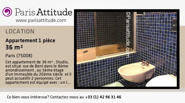 Appartement Studio à louer - Champs Elysées, Paris - Ref. 5823