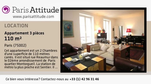 Appartement 2 Chambres à louer - Montorgueil, Paris - Ref. 2034