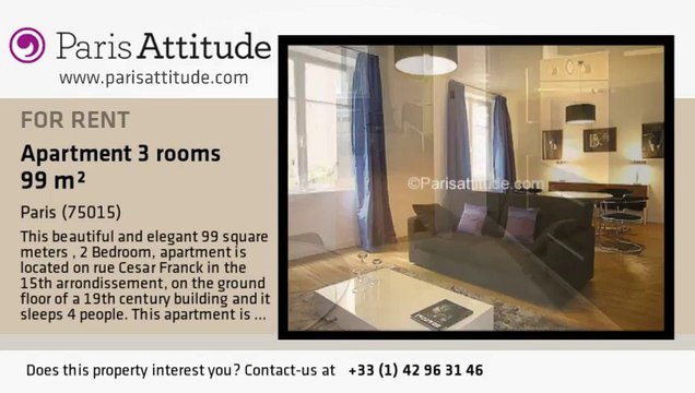 2 Bedroom Apartment for rent - Ecole Militaire/Unesco, Paris - Ref. 7067