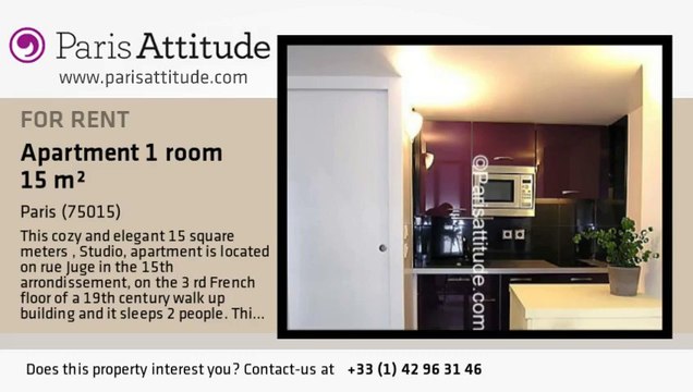 Studio Apartment for rent - Motte Piquet Grenelle, Paris - Ref. 5974