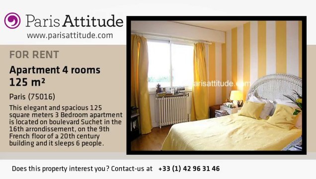 3 Bedroom Apartment for rent - La Muette, Paris - Ref. 2734