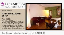 Alcove Studio Apartment for rent - République, Paris - Ref. 6716