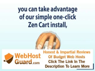 Zen Cart Hosting at Brain Host