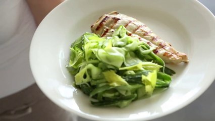Grilled Chicken with Cucumber Salad