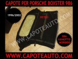 cappotta capote capotta porsche boxster 986 cabrio lunotto morbido tessuto originale