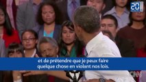 Barack Obama pris à partie en plein discours sur l'immigration