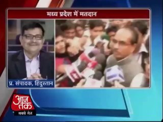 Madhya Pradesh Polls:Shivraj Singh Chouhan casts his vote