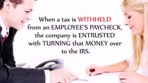 Tax Help Dallas_ You May Be Responsible For Unpaid Payroll Taxes In Your Business