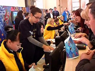 Кассы Олимпиады в Сочи открылись очередями