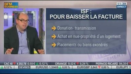 Comment réduire son ISF avant la fin de l'année? Frédéric Durand-Bazin, dans Intégrale Placements – 26/11