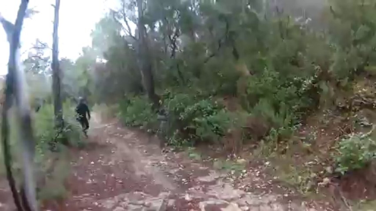 Sortie VTT du Mardi 26 Novembre 2013 à Gémenos(Albert ; Nicolas ; Jean Paul ; Pascal et Christophe)