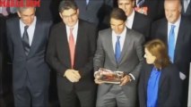 Rafa Nadal receives the Award as the Best Spanish Athlete In History