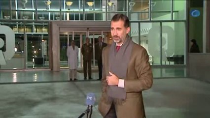 El Príncipe suspende su viaje a Brasil por una avería que impide el despegue