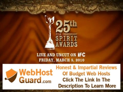 Eddie Izzard talks about his plans for hosting the 25th Spirit Awards (1 of 3)