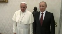 Pope meets Russian President