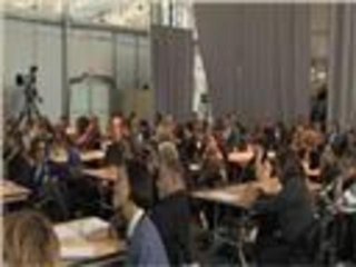 خيمة لتلقي الأفكار بشأن مدينة نيويورك