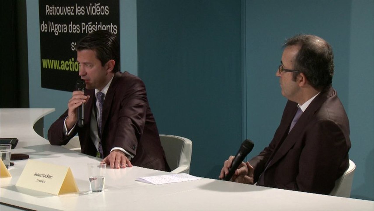 Thomas Piquemal, Directeur financier du GROUPE EDF - Salon Actionaria 2013 : Agora des Présidents