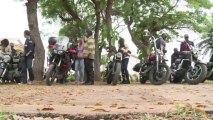 Un groupe de Harley Davidson en Côte d'Ivoire