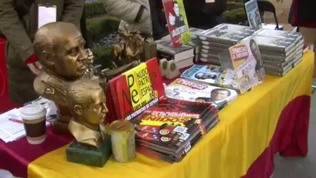Franquistas se manifiestan en Madrid