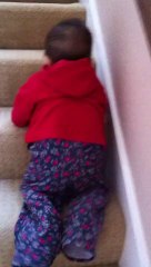 first time climb stairs