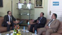 كريم غلاب يتباحث مع وزير الدولة اليمني لشؤون مجلسي النواب والشورى