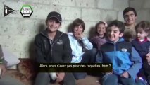 Un tir de roquette surprend des enfants à Damas
