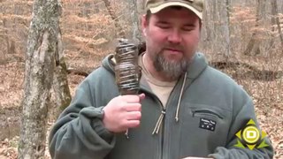 Survival Water Filter with a used water bottle