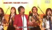 TUBE (前田亘輝) x AKB48メドレ FNS (10.12.04)