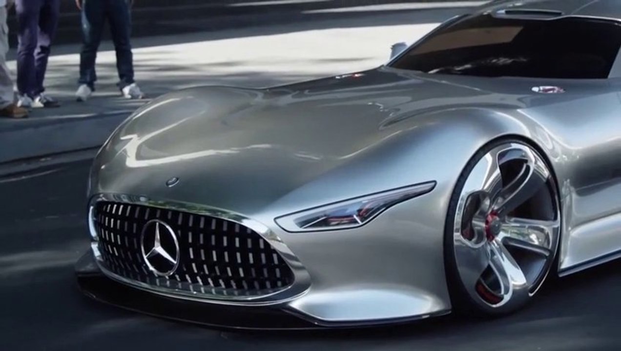 Mercedes-Benz AMG Vision : the car from the video game Gran Turismo for real!