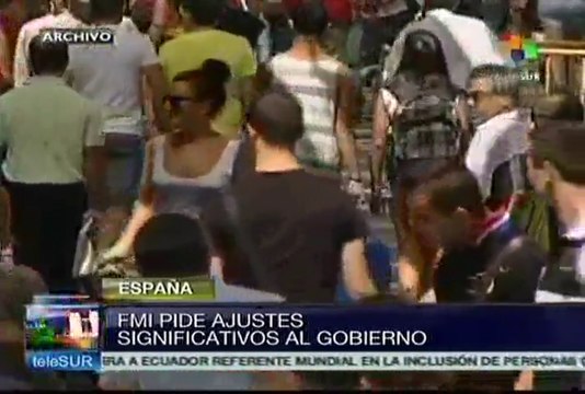 El Fondo Monetario Internacional exige más ajustes a España