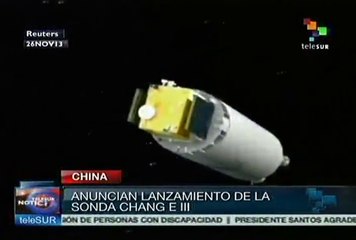 China lanzará su tercera sonda lunar en diciembre