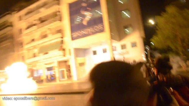 Protests and clashes shake Athens after fascist murder of antifa rapper Pavlos Fyssas