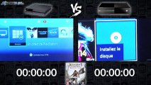 Installation des jeux sur PS4 vs Xbox One : ACIV