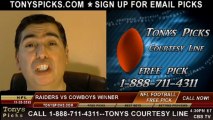 Dallas Cowboys vs. Oakland Raiders Pick Prediction NFL Thanksgiving Odds 11-28-2013