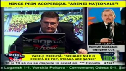 Helmuth Duckadam la FANATIK SHOW (26.11.2013)