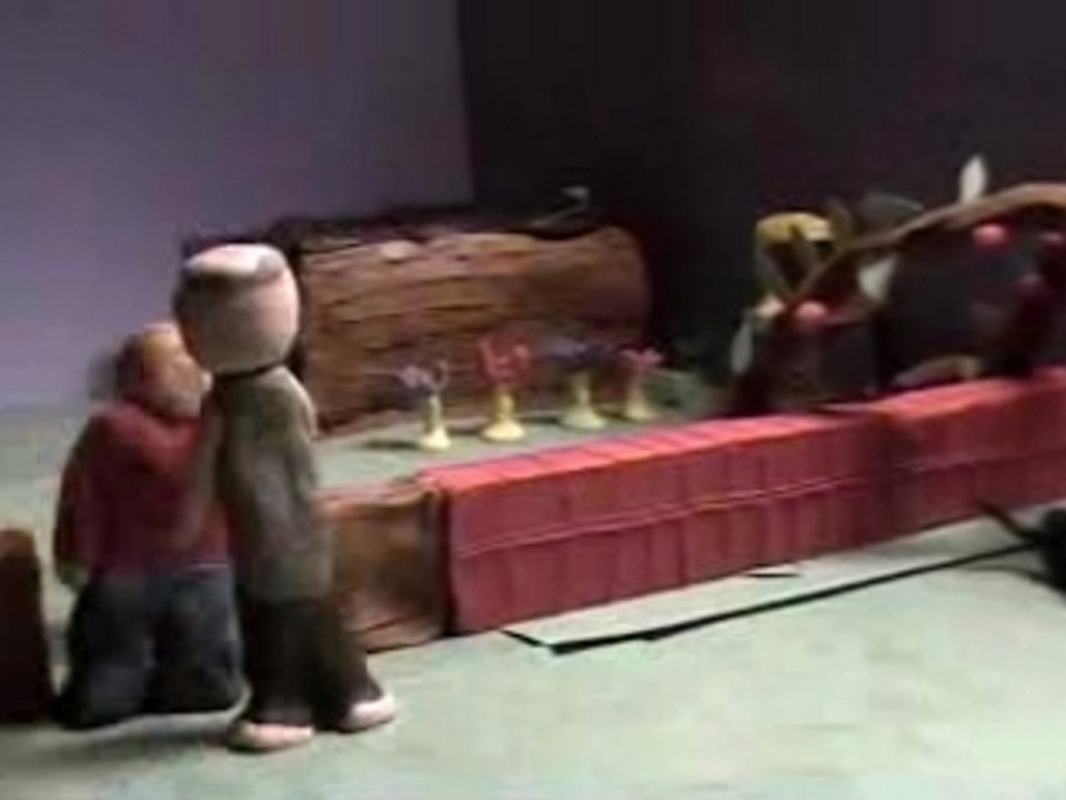 Peter and the Wolf claymation