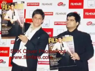 Behind The Scenes SRK Filmfare Covershoot
