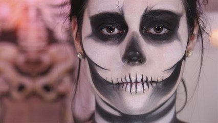 How To Do Skeleton Makeup For Halloween