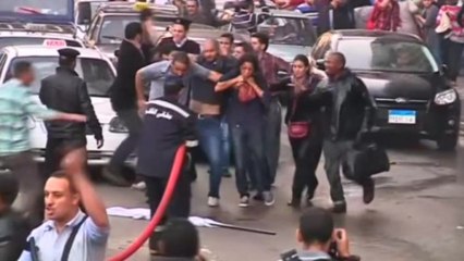 Police fire water cannon, tear gas on protesters in Cairo