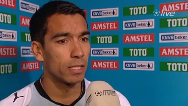 25-04-10 Giovanni van Bronckhorst na Ajax - Feyenoord