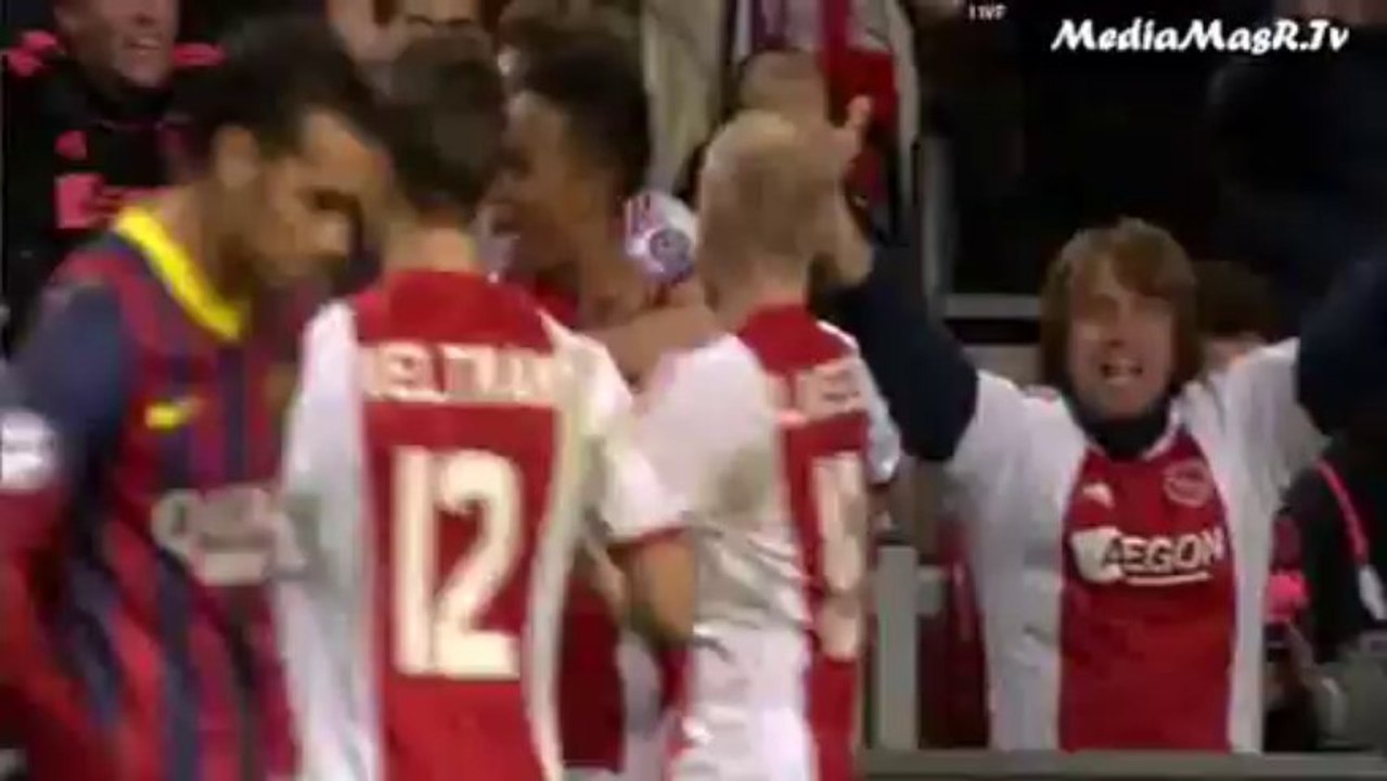 أهداف أياكس 2-1 برشلونة - دوري أبطال أوروبا - 26/11/2013