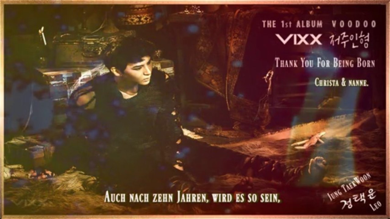 Vixx - thank you for being born k-pop [german sub]