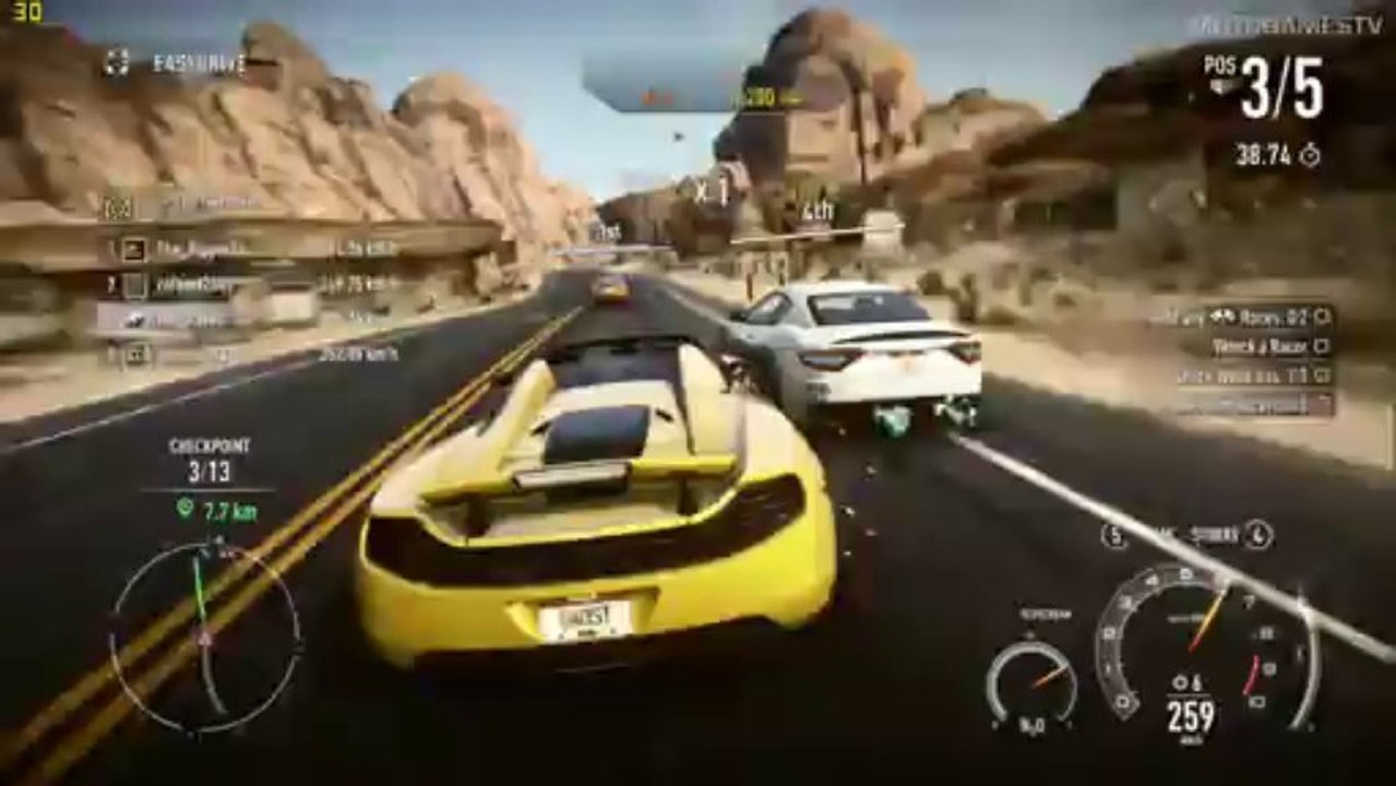 Need for Speed Rivals PC - McLaren MP4-12C Spider Gameplay