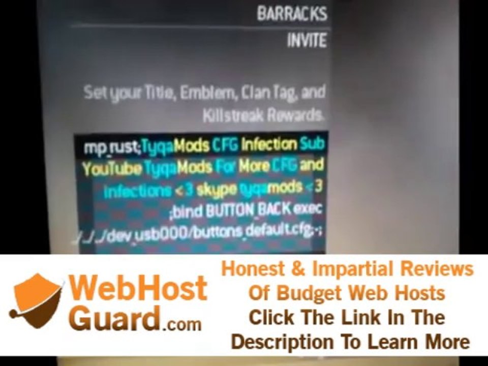 Hosting buttons_default.cfg INFECTION LOBBY on MW2 1.14