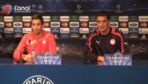 PSG / Olympiakos : Conférence de presse des grecs